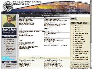 Web site www.mohavecourts.com, Mohave County